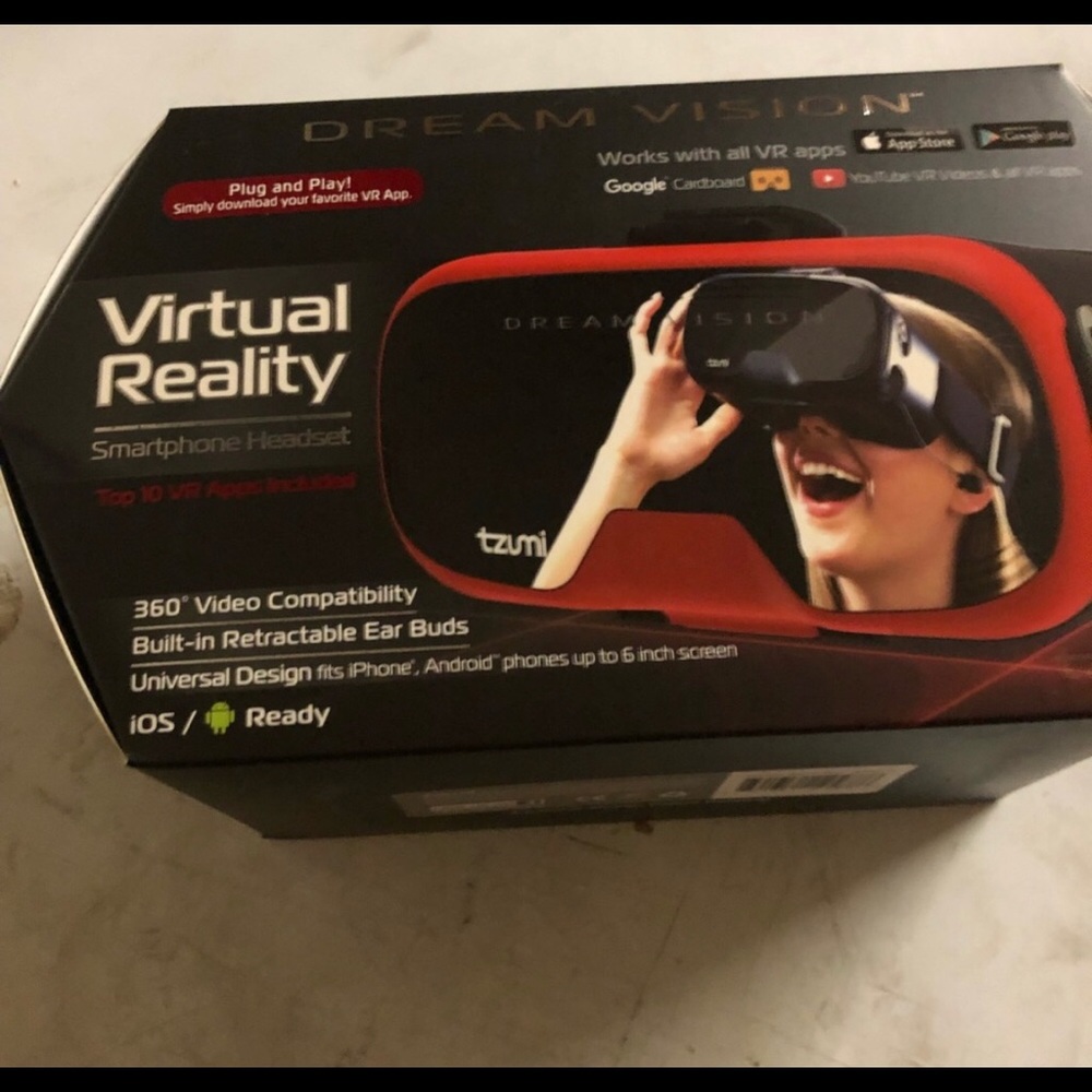 Brand new virtual reality smart phone headset